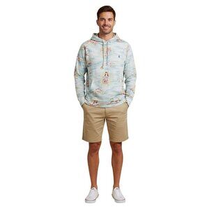 Polo Ralph Lauren Hawaiian Hula Girl Polo Bear Tropical Hoodie Size L
